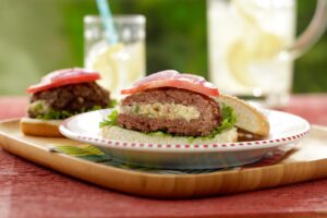 Grill Mashed Potatoes incognito with this Secret Ingredient Burger recipe.