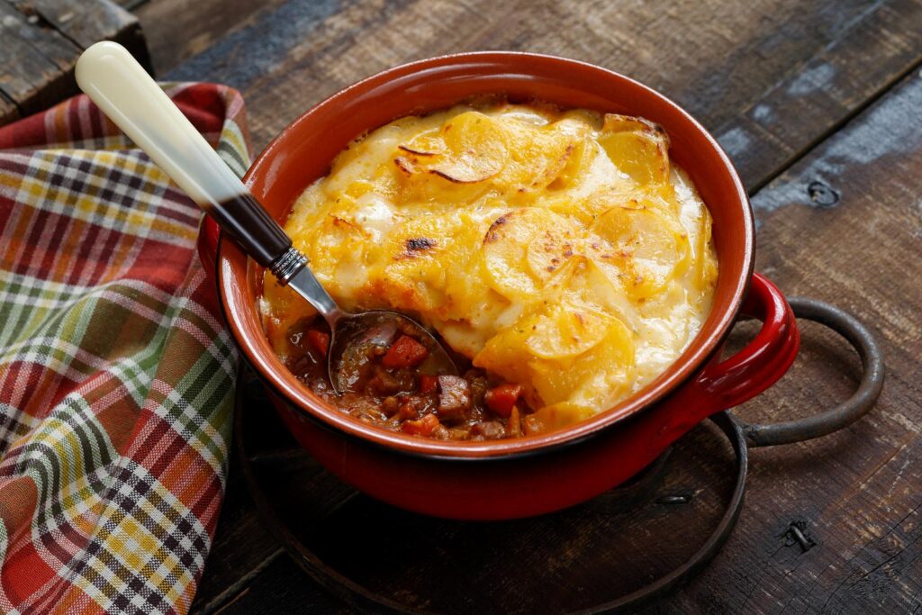 This version of Shepherd’s Pie takes meat and potatoes to a whole new level.