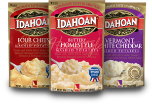 Assorted Idahoan Mashed Potatoes Products