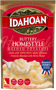 Idahoan Buttery Homestyle Mashed Potatoes 4oz Pouch