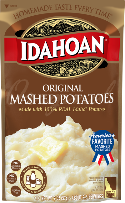 Idahoan Original Mashed Potatoes 2oz Pouch