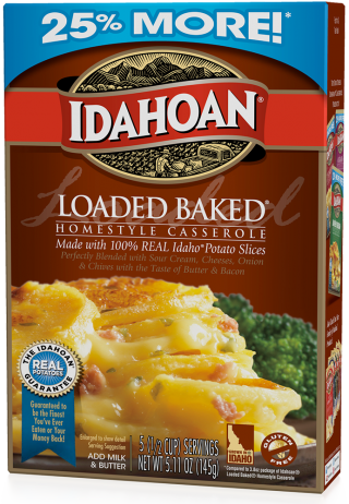 Loaded Baked® Homestyle Casserole  Idahoan Mashed Potatoes  Idahoan Foods LLC