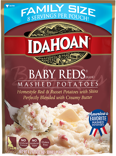 Idahoan Baby Reds Family Size Mashed Potatoes Pouch