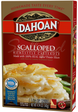 Scalloped Homestyle Casserole - Idahoan Mashed Potatoes - Idahoan Foods LLC