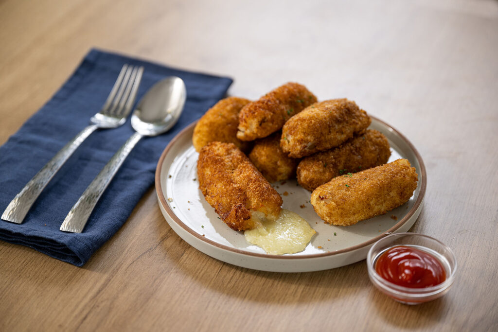 Fan Made - Cheesy Bacon Croquettes made with Idahoan Mashed Potatoes